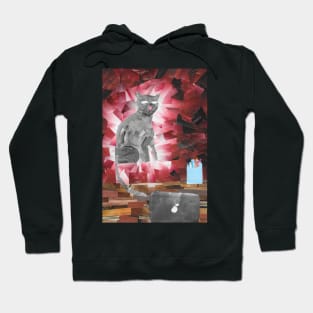 Ghost Cat of 412 Hoodie